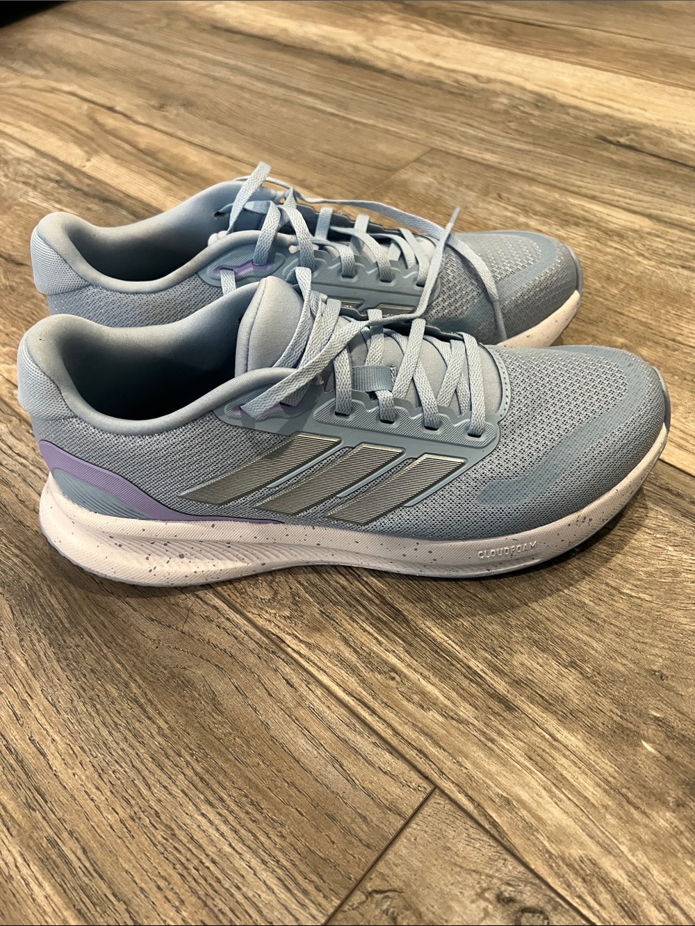 adidas Women's Light Blue & Lavender Athletic Sneakers